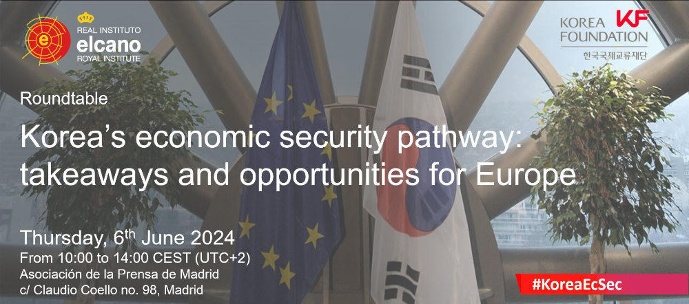 Roundtable ‘South Korea’s economic security pathway: takeaways and opportunities for Europe’ | 6 June 2024